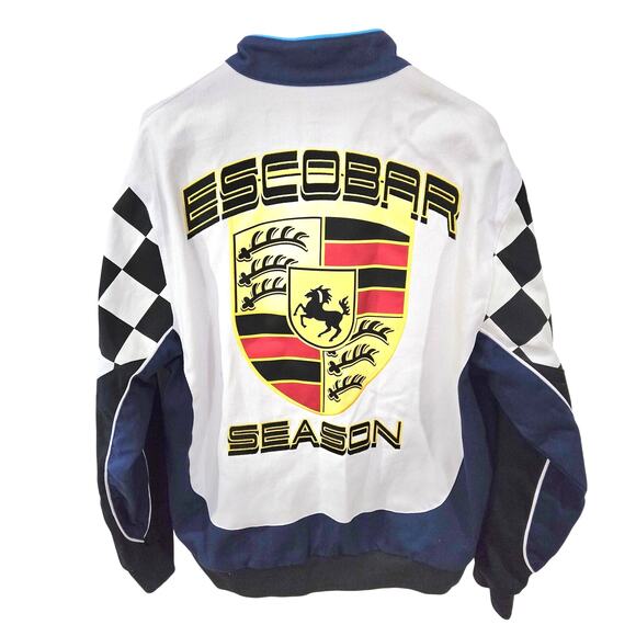 HeadGear Classics Nostalgia Co. Sz Medium Escobar Season Racing Jacket - Picture 8 of 12